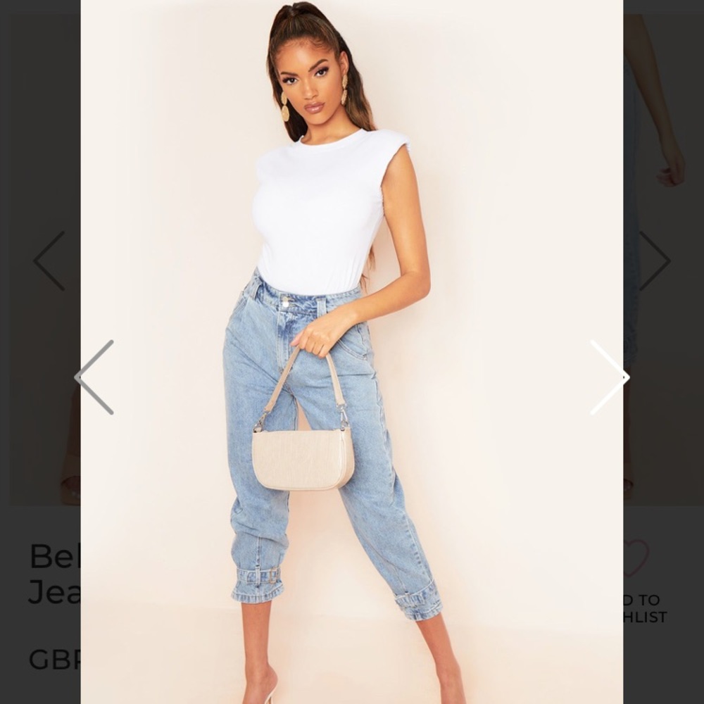 Bella buckle jeans 🌸